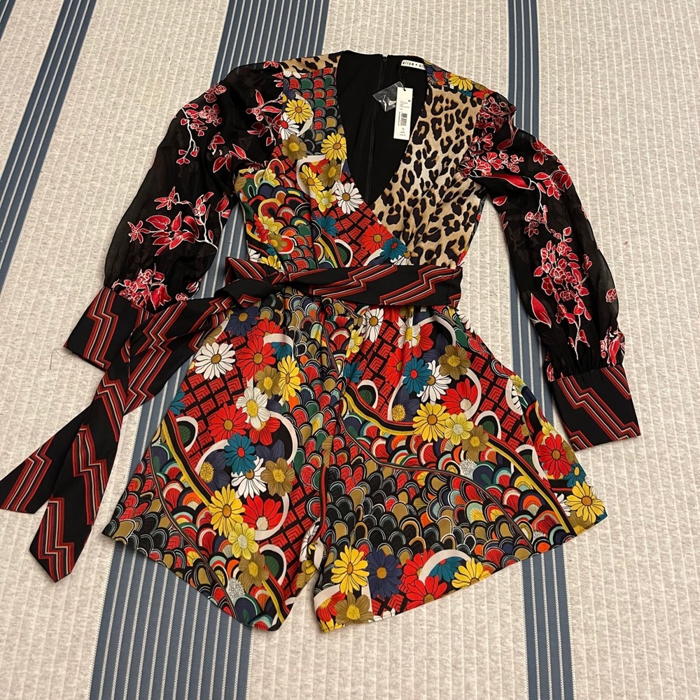 alice + olivia romper